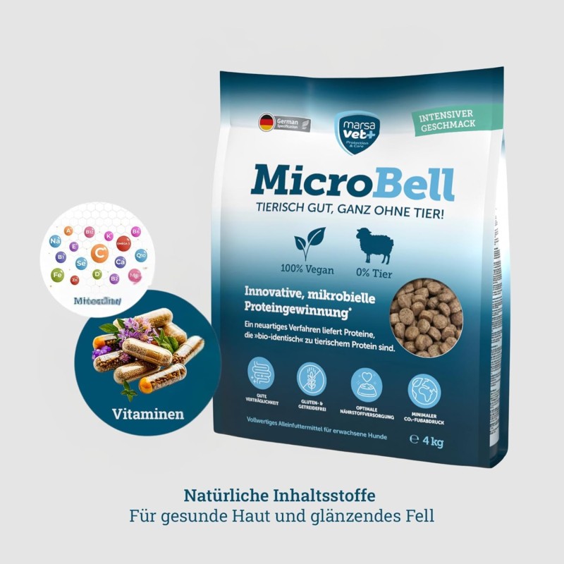 Marsavet MicroBell – Alimentation Végane pour Chiens 4 kg – image 5