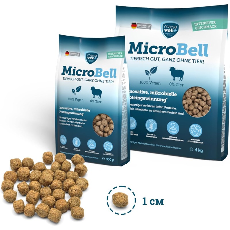 Marsavet MicroBell – Aliments pour chiens vegan 900 g – image 3