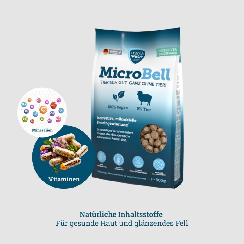 Marsavet MicroBell – Aliments pour chiens vegan 900 g – image 8