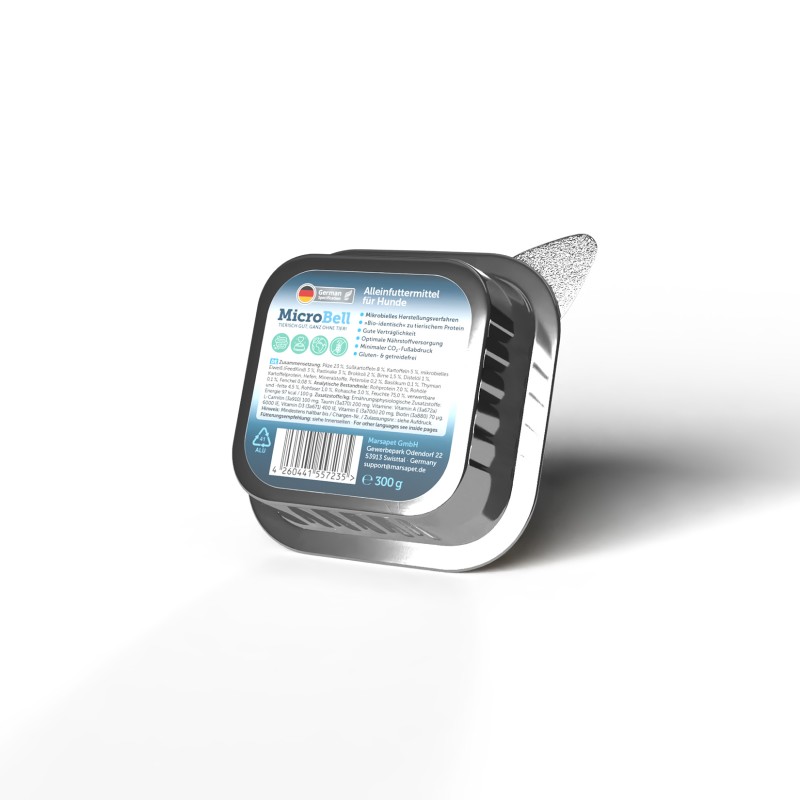 MicroBell Natvoer 300 g – back view
