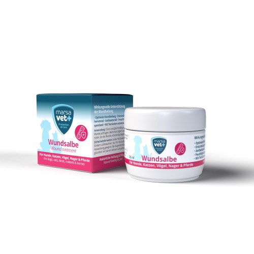 Marsavet Pommade Cicatrisante – Guérison des plaies animaux 30 ml – ointment