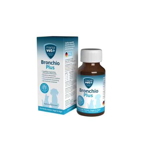 Marsavet Bronchio Plus gouttes 100 ml pour chiens et chats